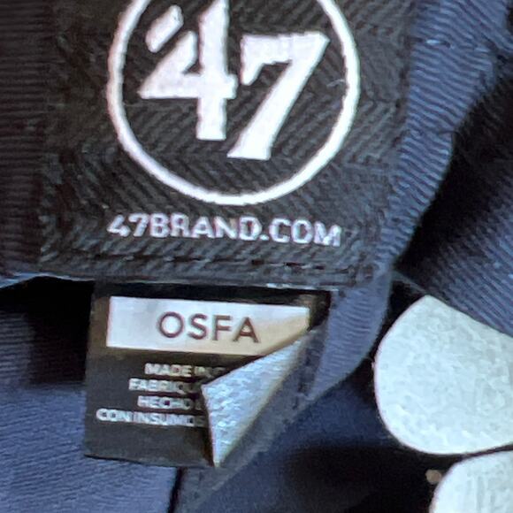 Denver Broncos Hat Adjustable Strapback NFL Cap One Size 47 Clean Up NEW - Picture 6 of 6